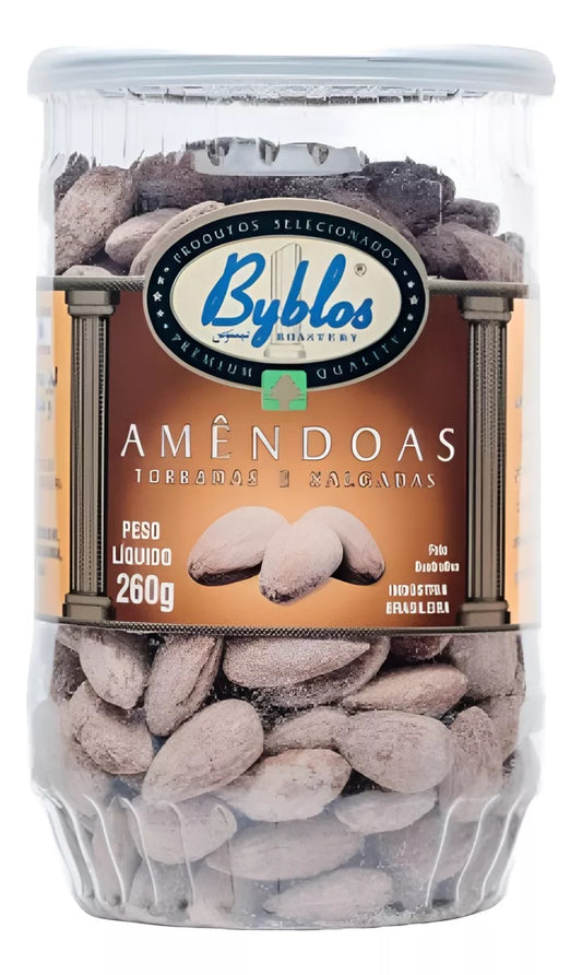 Amêndoa Torrada Brasileira Salgada Byblos PET 260g