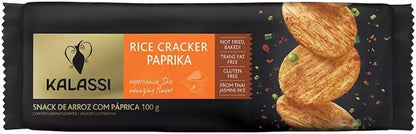 Snack De Arroz Páprica Kalassi Pacote 100g