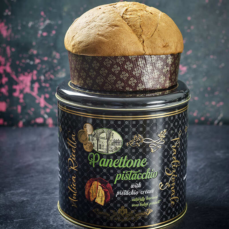 Panettone Chiostro di Saronno com Creme de Pistache Luxury 750g