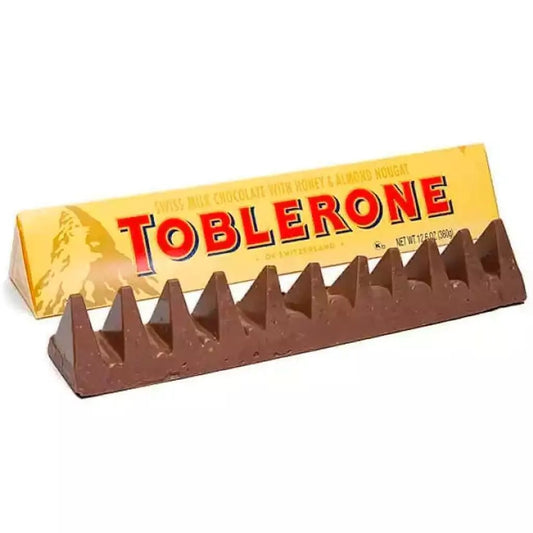 Chocolate Suiço Toblerone Gigante Honey & Almond Nougat 360g