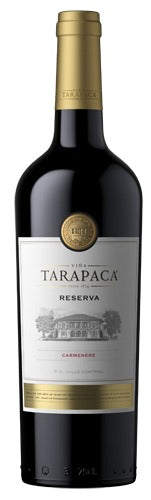 Vinho Chileno Reserva Tarapacá Carménère Tinto 2022 750ML