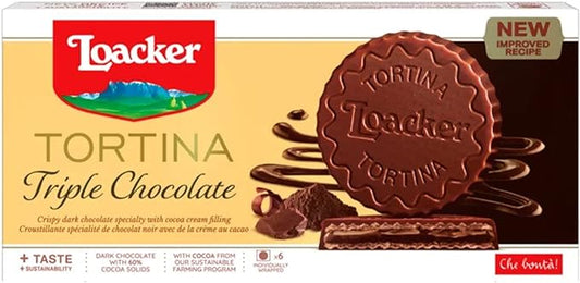 Biscoito Italiano Loacker Tortina Original 63g