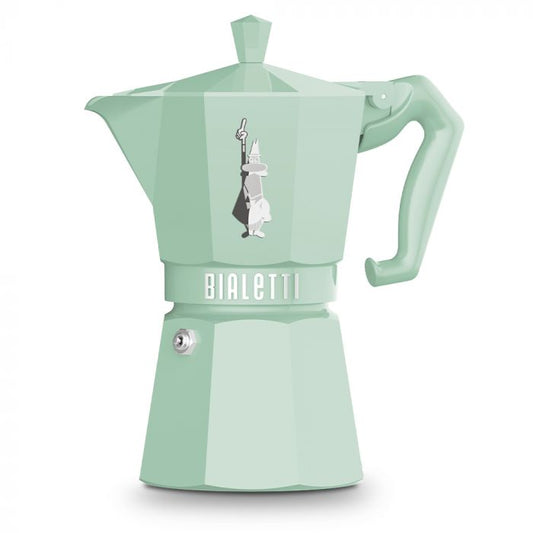 Cafeteira Moka Bialetti Express 6 Xicaras Exclusive Verde