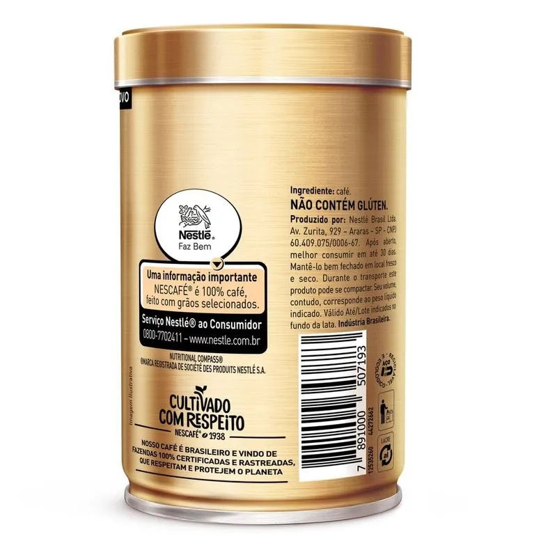 Café Nescafé Solúvel Gold Espresso Intensidade 9 Lata 100g