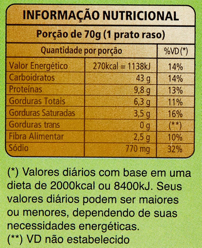 Tortelloni La Pastina Ricota e Espinafre 200g