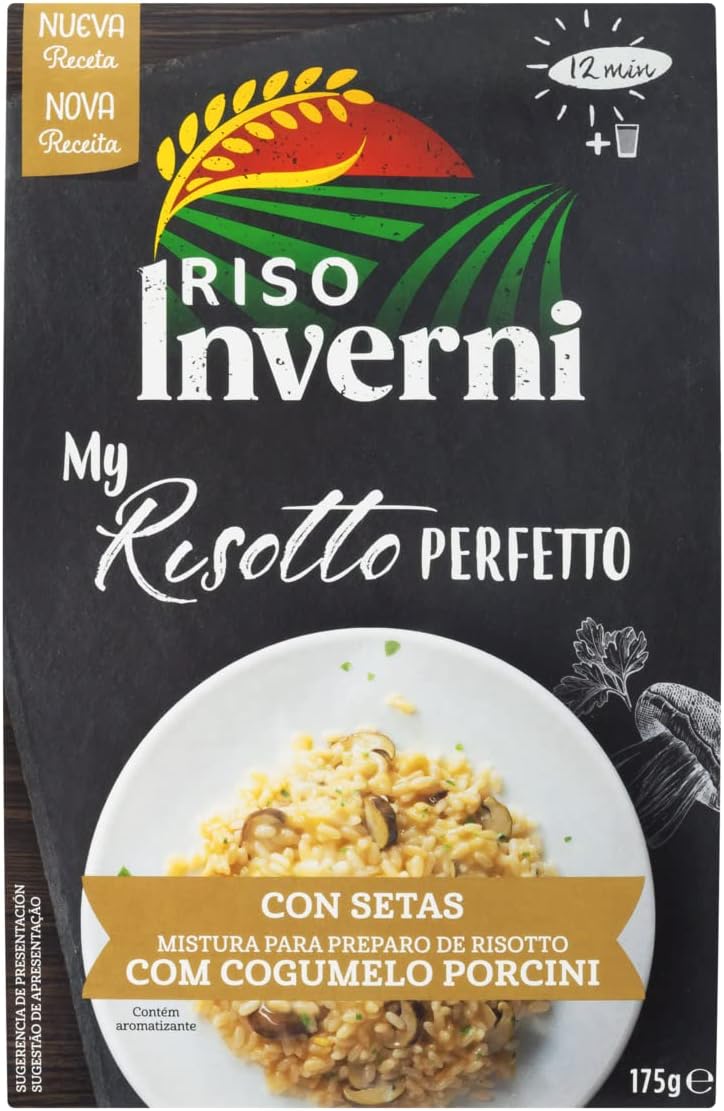 Risoto Italiano Funghi Riso Inverni 175g