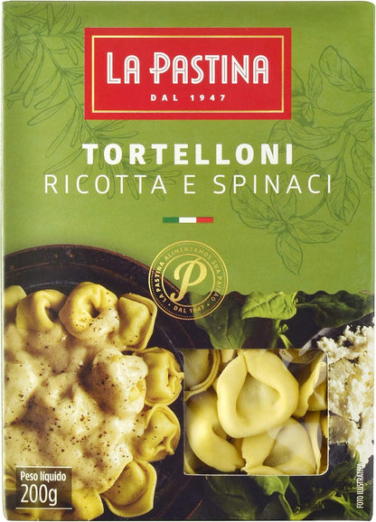 Tortelloni La Pastina Ricota e Espinafre 200g