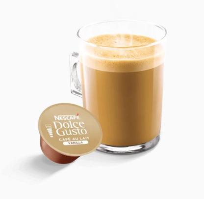 Café Em Cápsula Nescafe Dolce gusto Cafe Au Lait Baunilha 10 Cápsulas