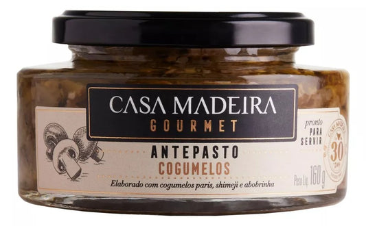 Antepasto de Cogumelos Casa Madeira 160g