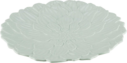 Prato Raso de Porcelana Daisy Branco 27cm Wolff