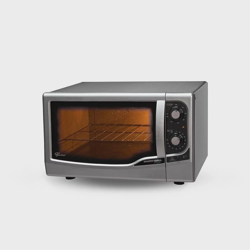 Forno Elétrico Fischer Gourmet Grill Bancada 44L Inox