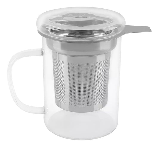 Caneca de Vidro com Infusor Tramontina 350ml