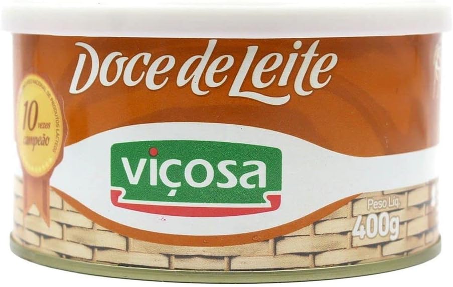 Doce de Leite Brasileiro Viçosa Puro 400g