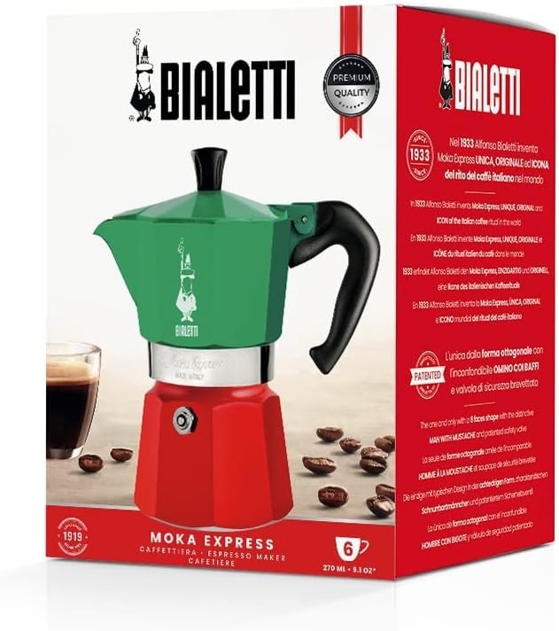 Cafeteira Bialetti Moka 6 Xícaras Express Itália