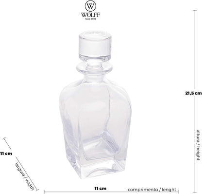 Garrafa de Cristal de Chumbo 700ml Wolff