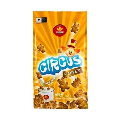 Biscoito Português Vieira Circus Mel 125g