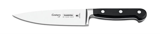 Faca Chef 8" Tramontina Century Preto