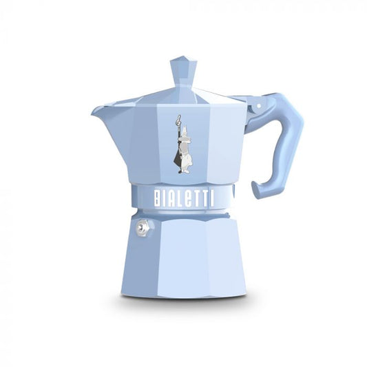 Cafeteira Moka Bialetti Express 3 Xicaras Exclusive Azul