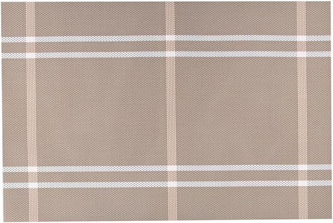 Lugar Americano Plaid Bege Mimo Style 45x30cm