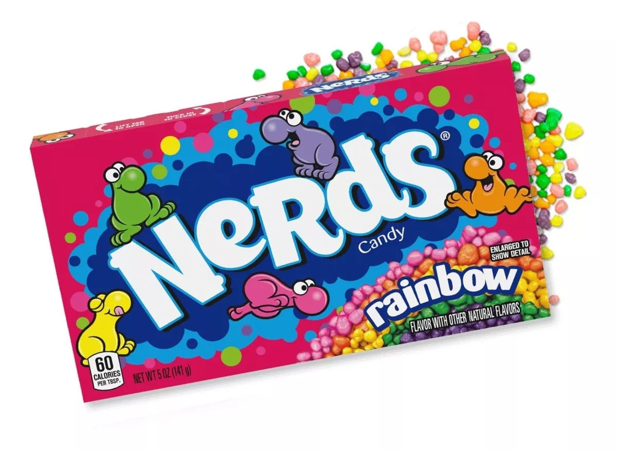 Bala Nerds Confeitos Rainbow 141g