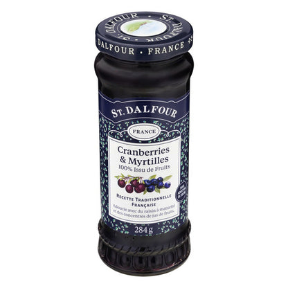 Geléia Fra St Dalfour Cranberry com Mirtilos 284 G