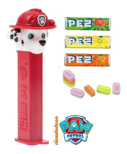 Pastilha PEZ Blister 1+3 Patrulha Canina Unidade