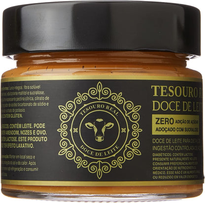 Doce de Leite Tesouro Real Zero 210g