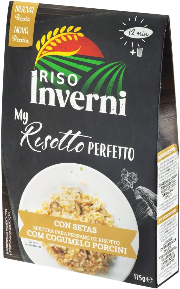 Risoto Italiano Funghi Riso Inverni 175g