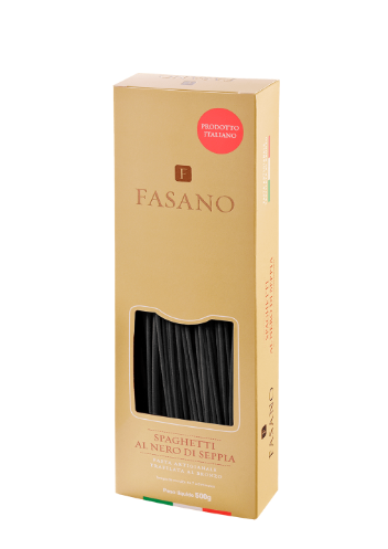 Spaghetti Italiano Nero Di Seppia  500G Fasano