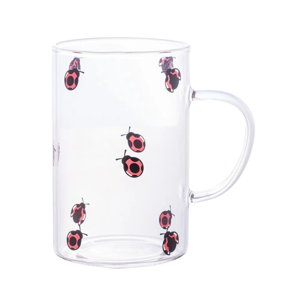 Caneca de Vidro Lyor Ladybug 280ml